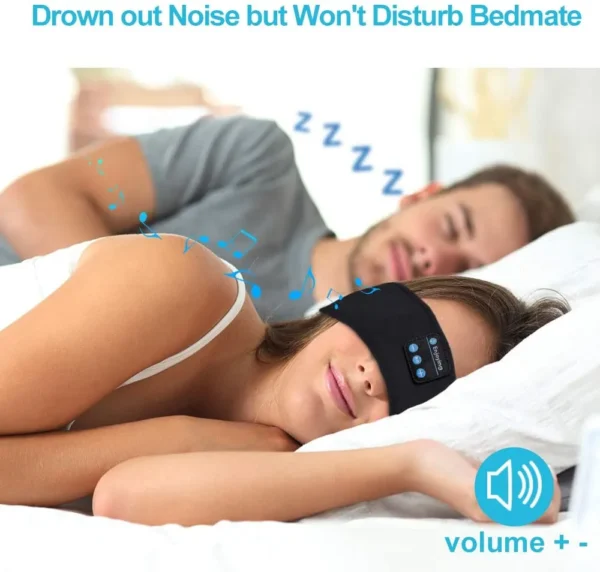 Bluetooth Sleeping Headphones Sports Headband - Image 2