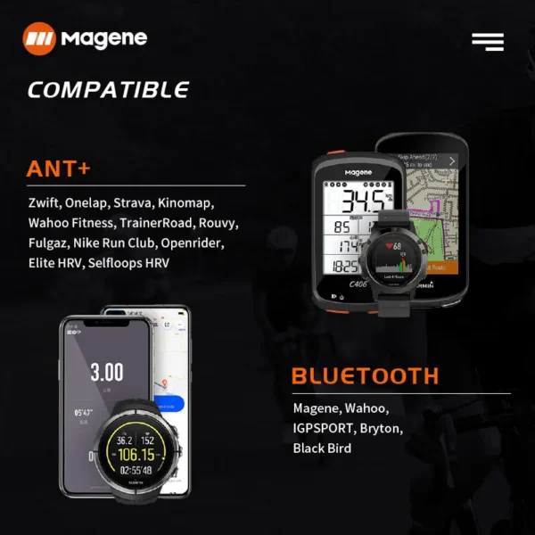 Magene Mover H64 Heart Rate Sensor Dual Mode ANT Bluetooth - Image 5