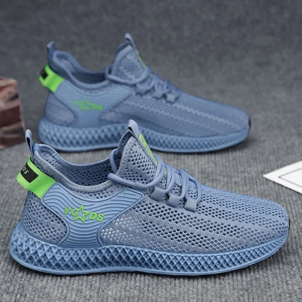 Men Casual Sneakers Summer Breathable Sport Shoes Lightweight Outdoor Mesh Running Shoes Athletic Jogging Walking Shoes - Image 4