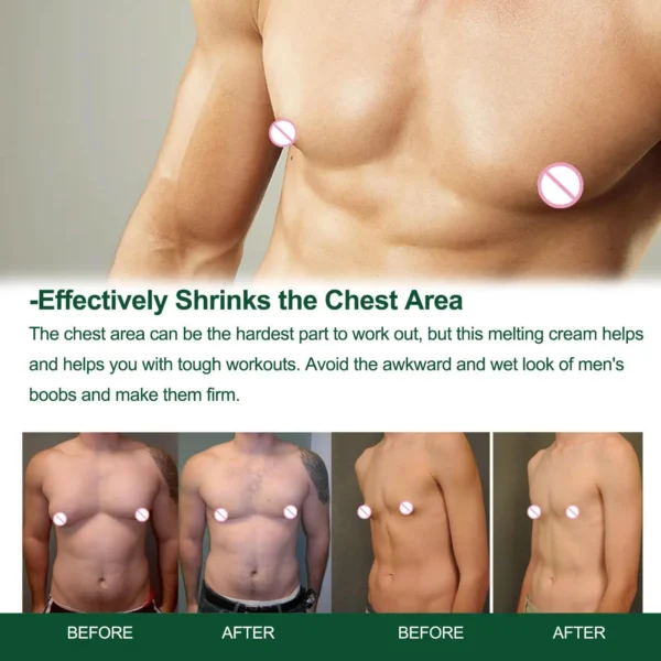 50G Gynecomastia Tightening Cream Workout Enhancer - Image 4